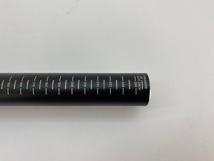 close up of the steering tube
