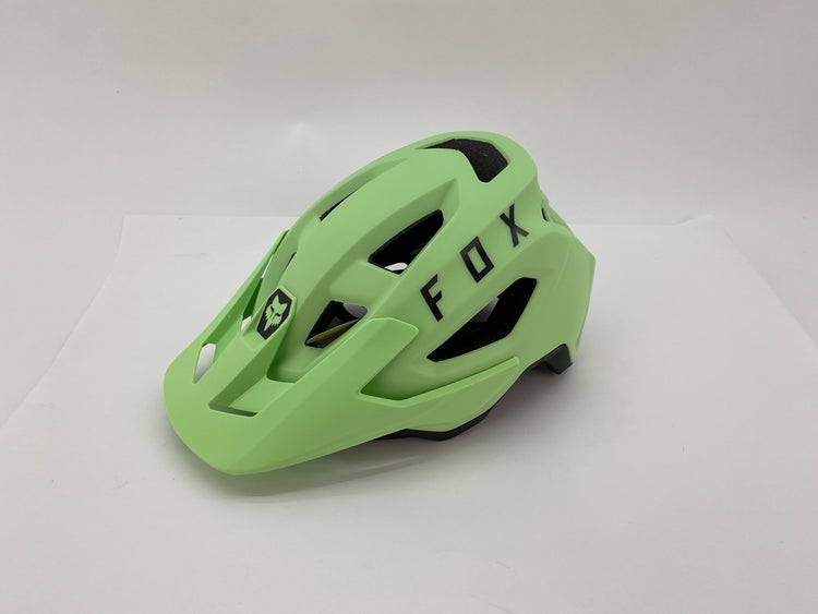 left side of the helmet