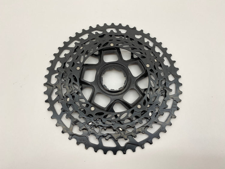 view of the last four cogs