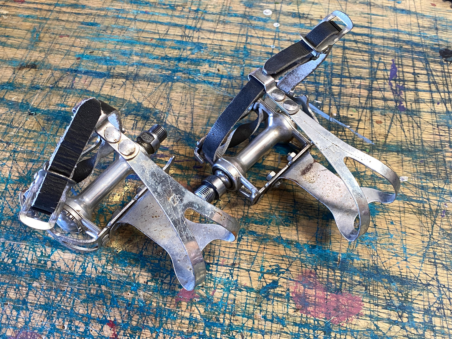 kyokuto pedals Kyokuto Pro Ace Toe Clip Pedals