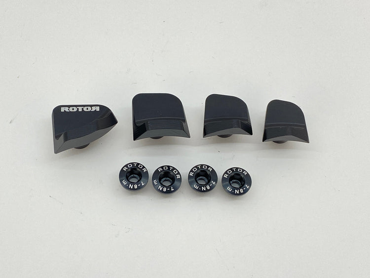 main view of the covers and bolts