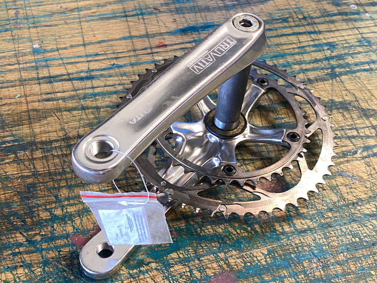 Truvativ Elita Polished Double Crankset New 53/39 170mm