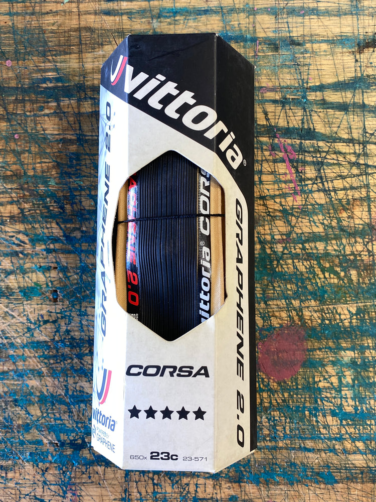 Vittoria Corsa Graphene 650c Tire 23-571