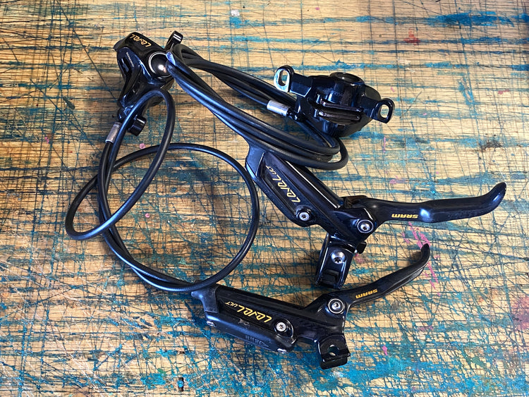 Sram Level Ultimate Hydraulic Brake Set Front and Rear Post Mount