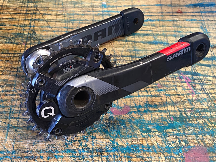 Sram XX1 Quarq Power Meter MTB Crankset GXP 175mm