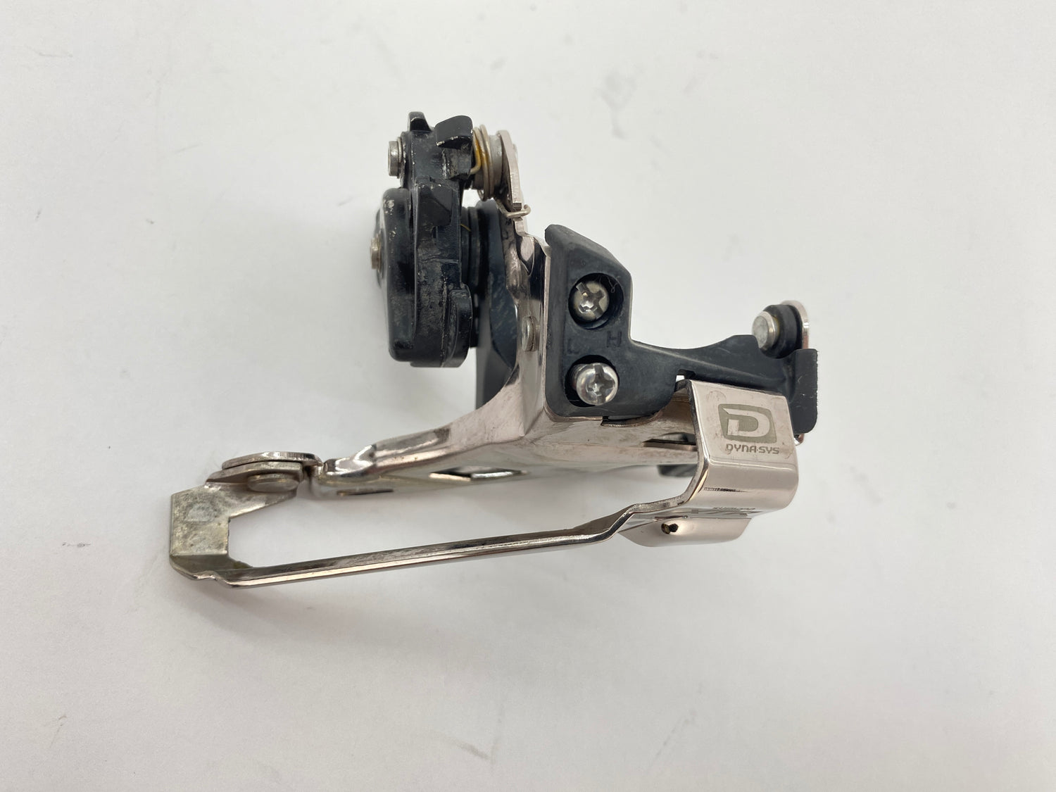 top view of the derailleur