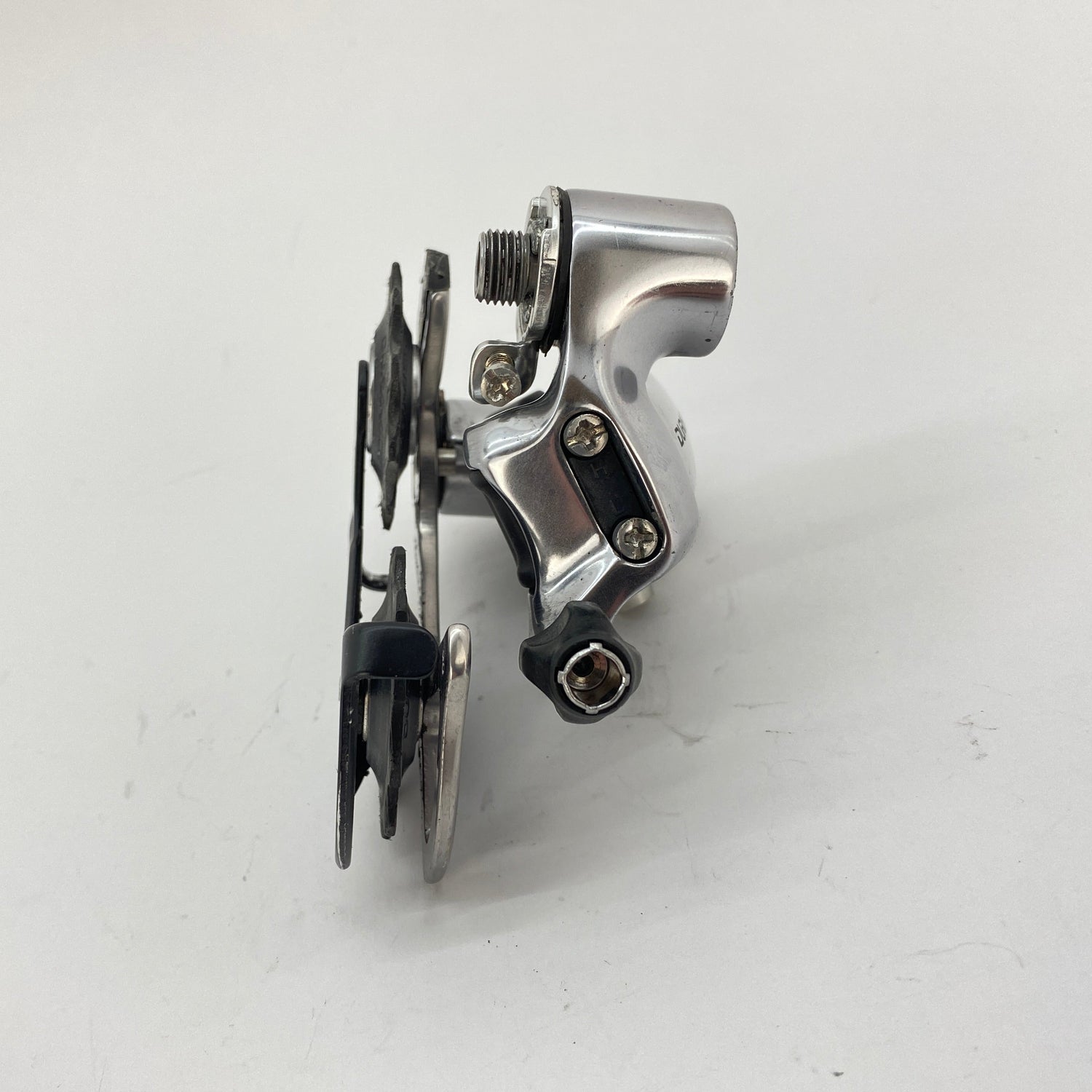rear view of the derailleur