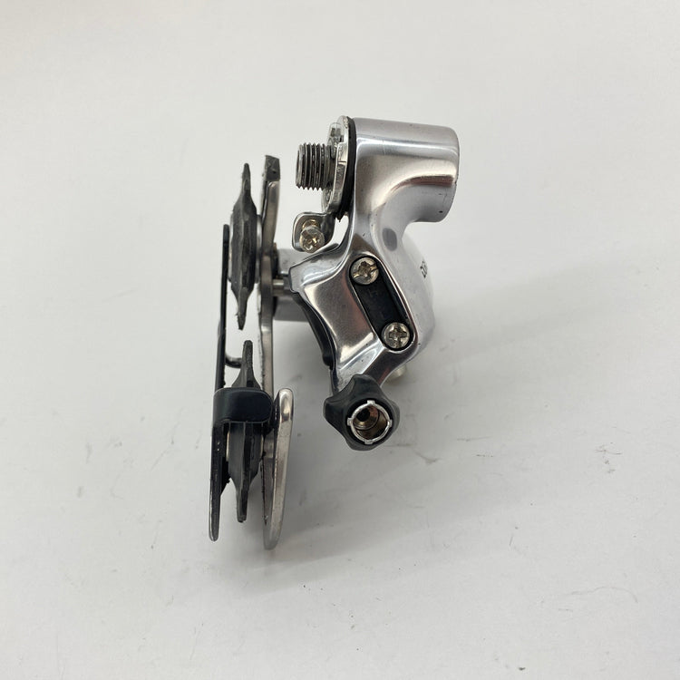 rear view of the derailleur