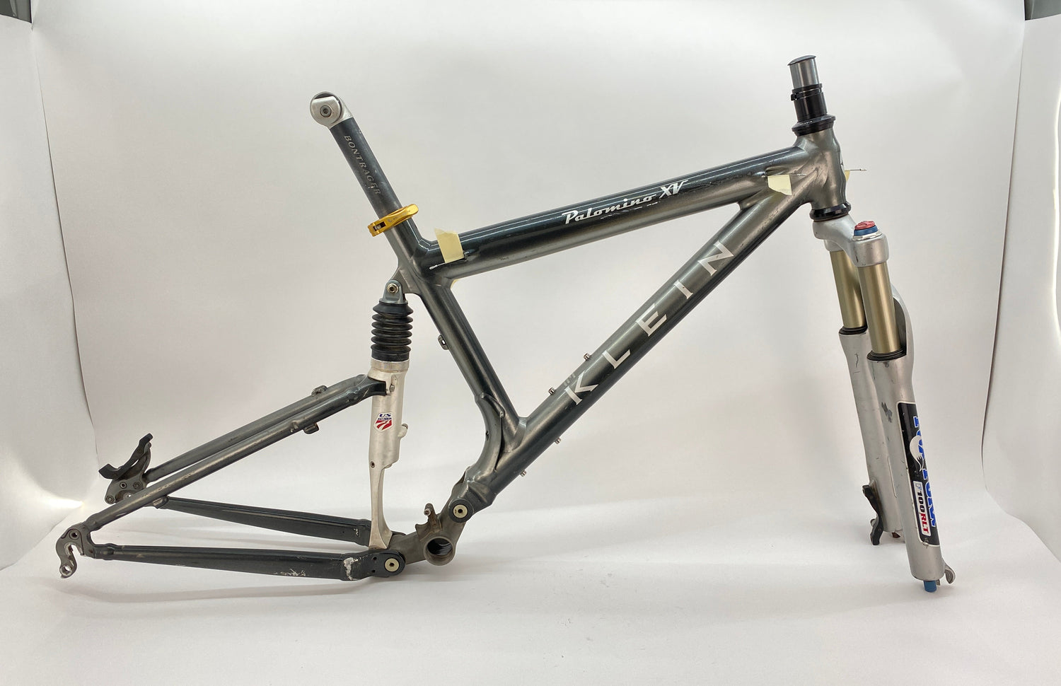 right side view of the frame