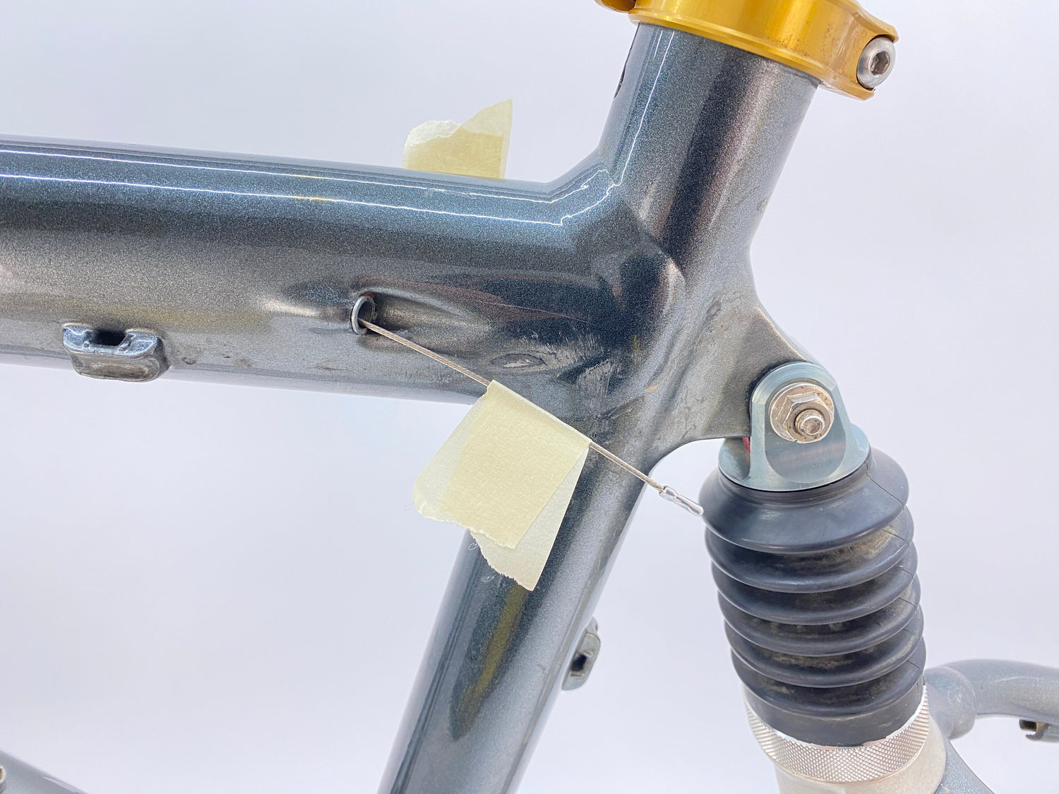 scratches on the seat tube