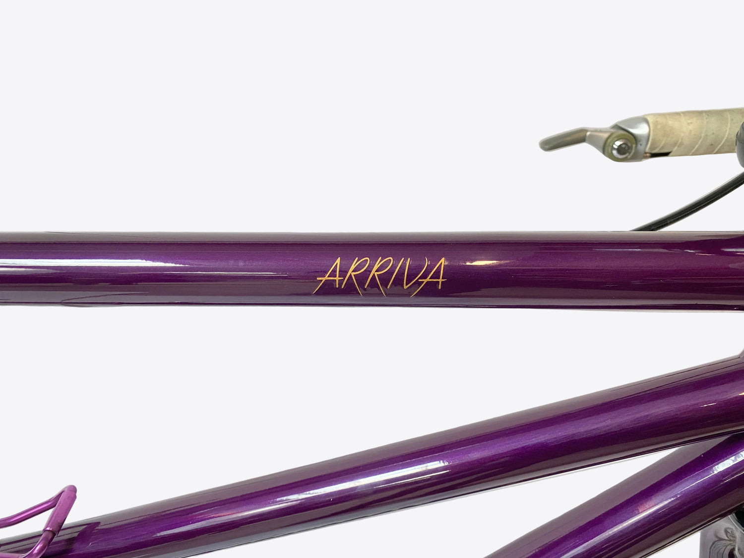 close up of the model name