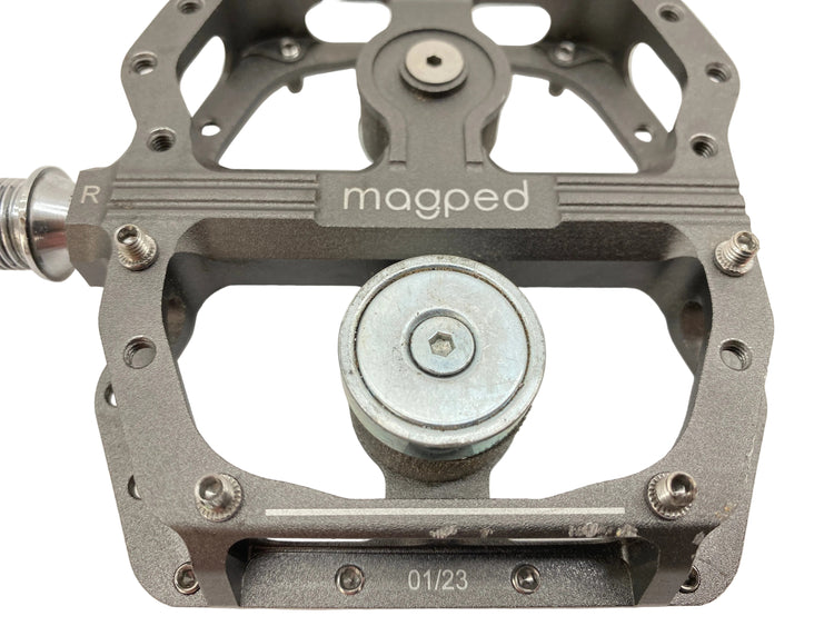 close up of one magnet