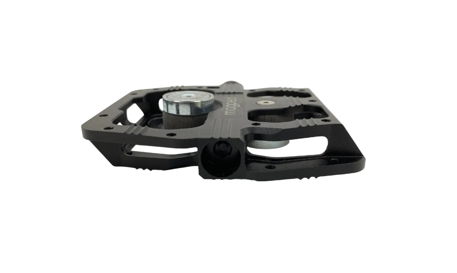 side view of the left pedal
