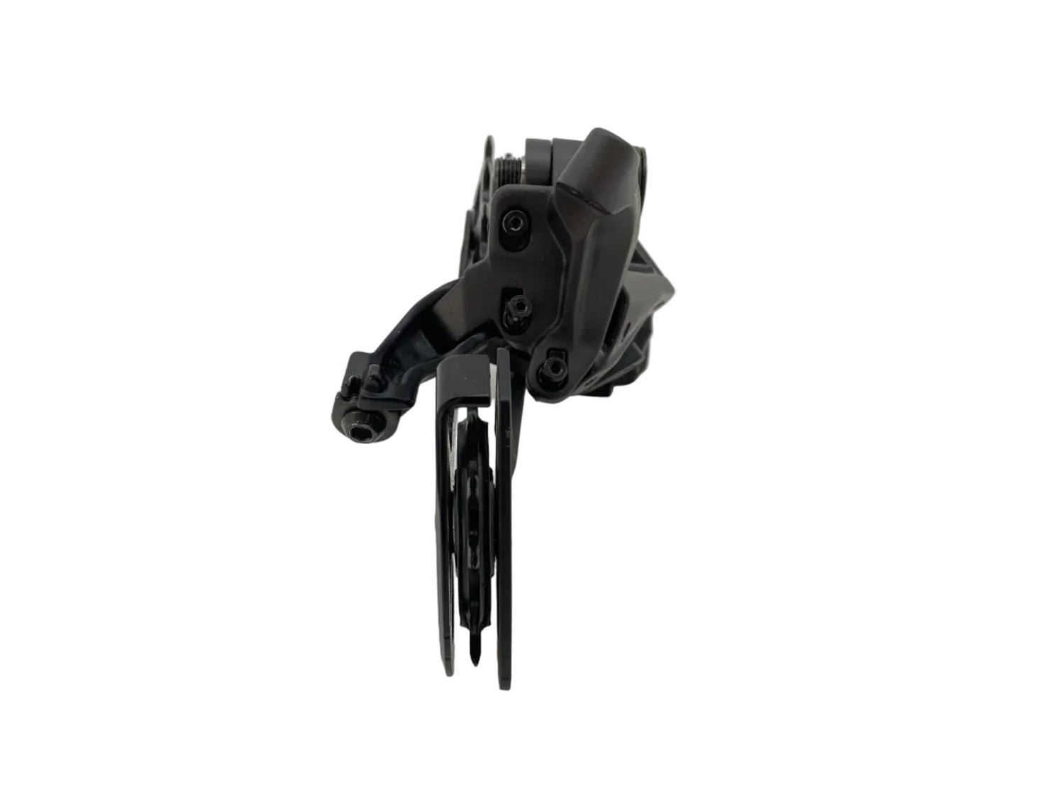 rear view of the derailleur