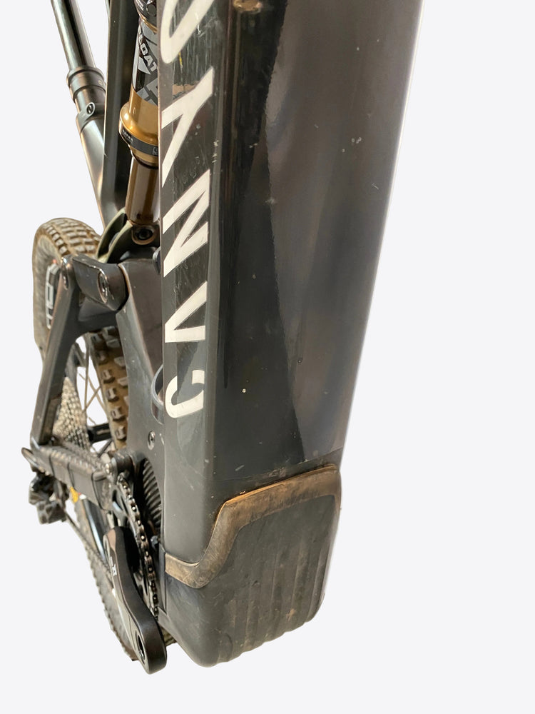 underside of the down tube