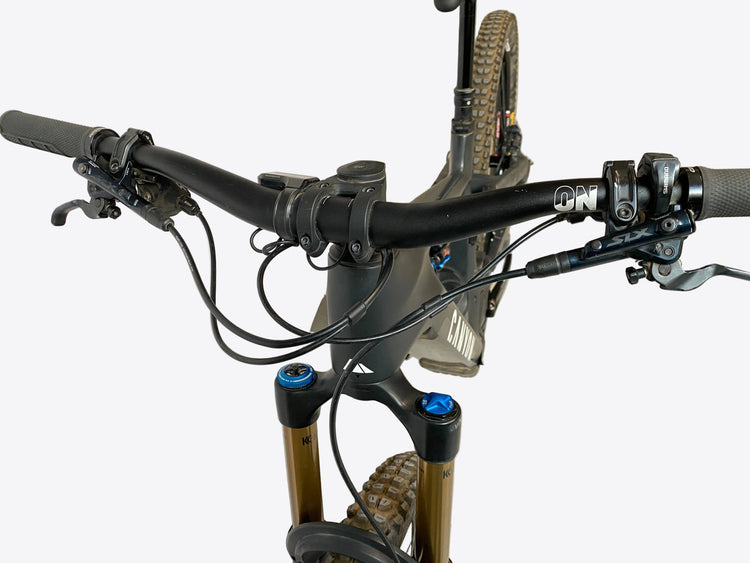 view of the handlebar