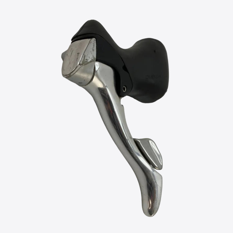 close up of the left shifter
