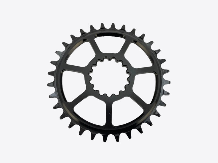 main view of the chainring