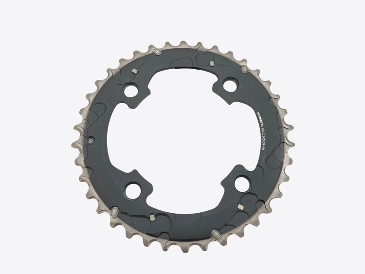 backside of the chainring