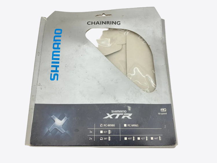 Shimano XTR 980 Chainring 38t 2x 104bcd - NIB