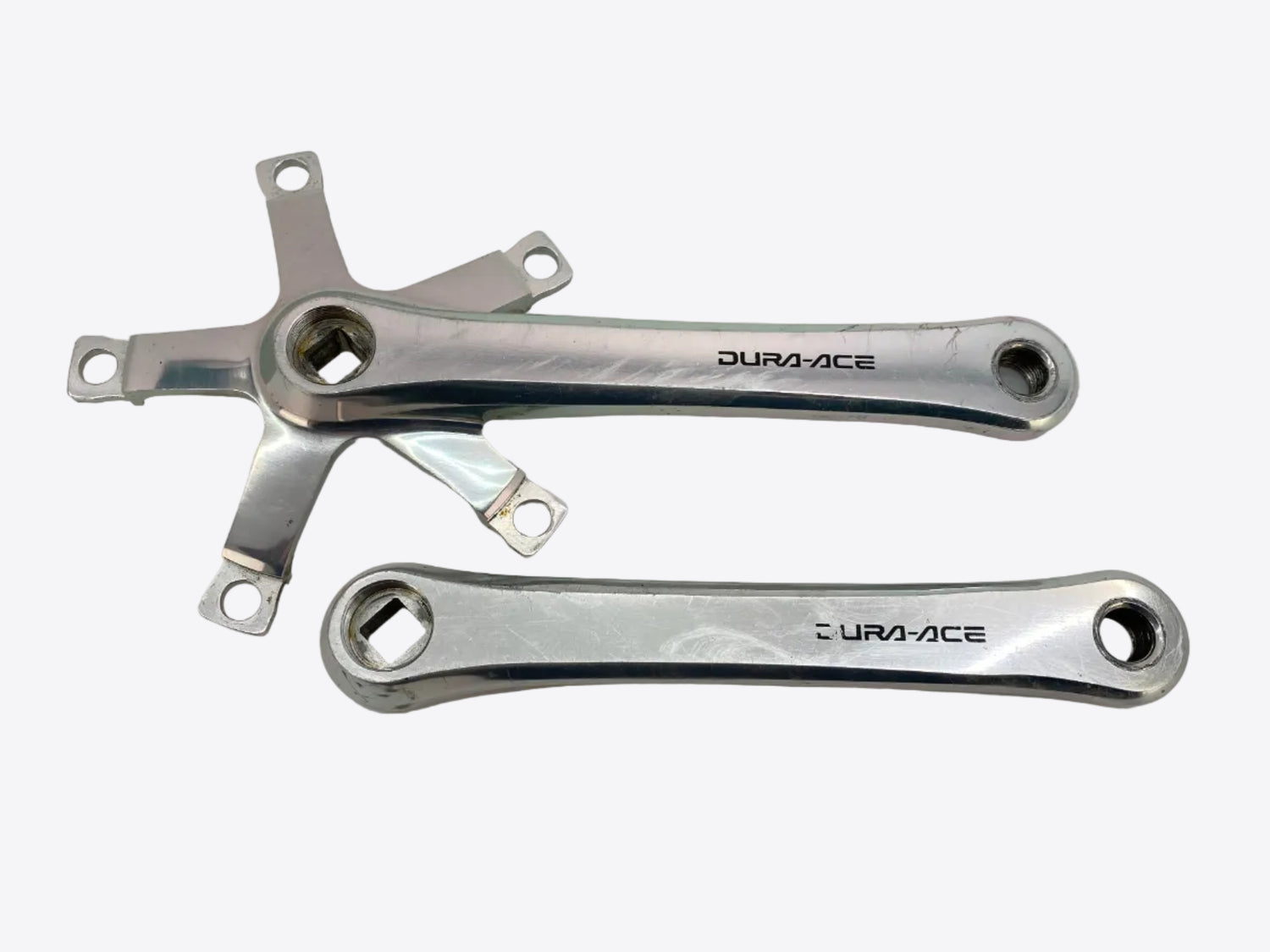 main view of the crank arms