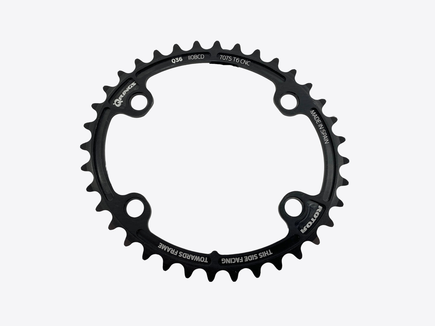 main view of the chainring