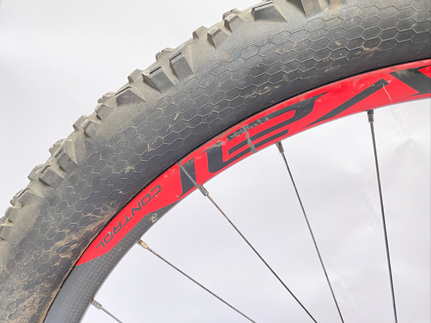 scratches on the front rim