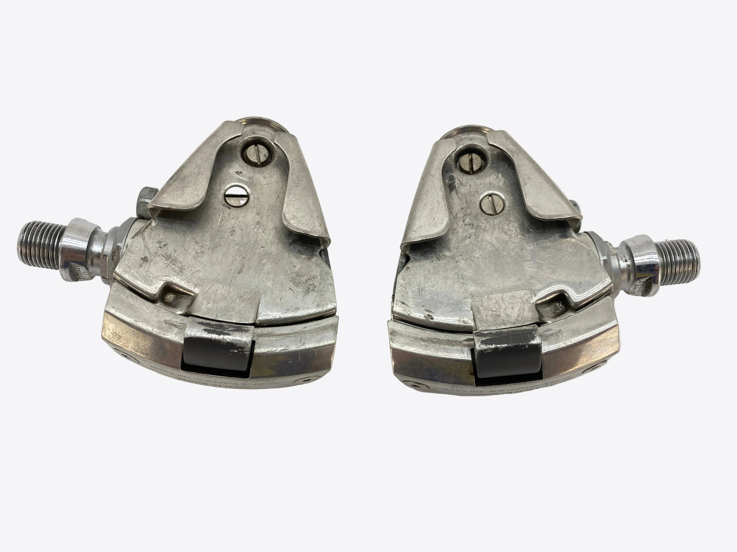 top view of the pedals