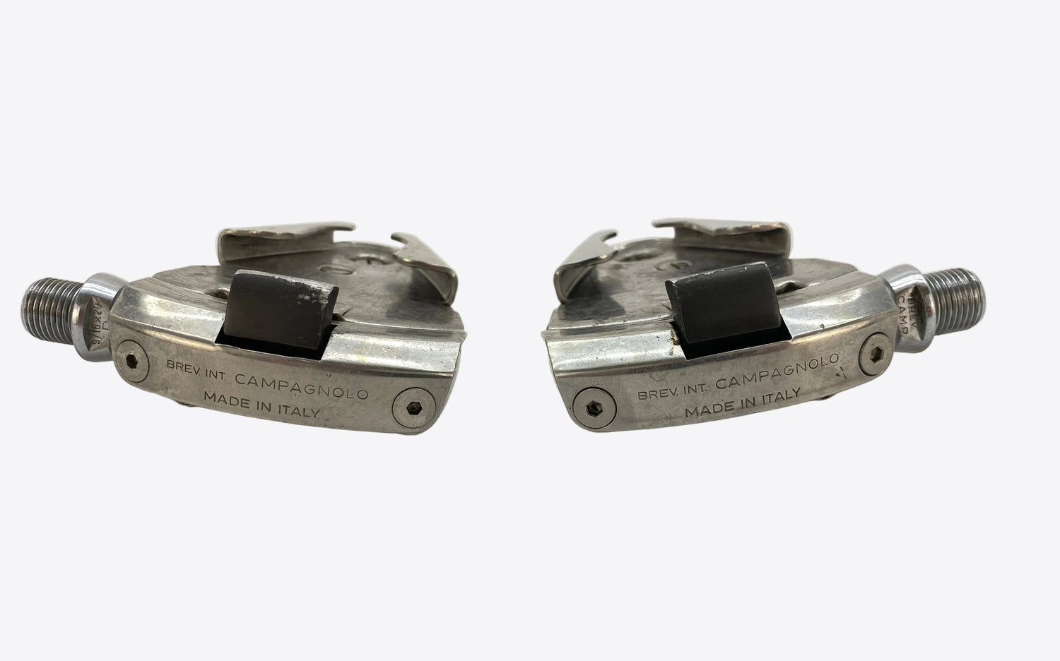 rear view of the pedals