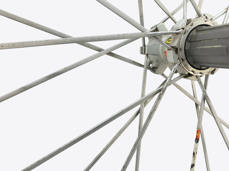 scratches on the spokes