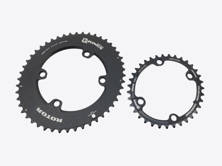 Rotor Q-rings 48/35 Chainring set 110 bcd Asym