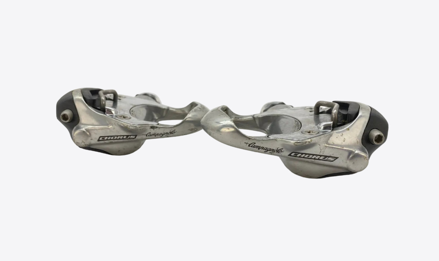side view of the pedals