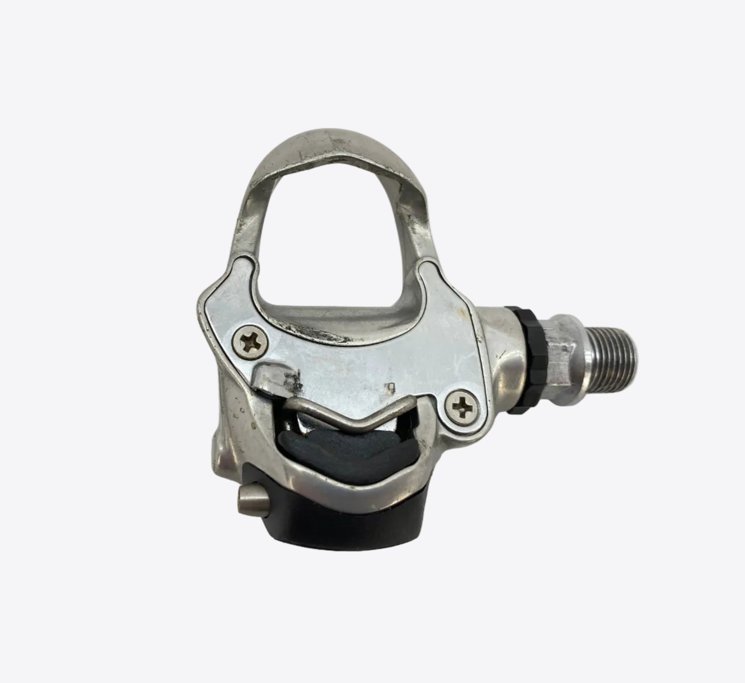 top of the left pedal