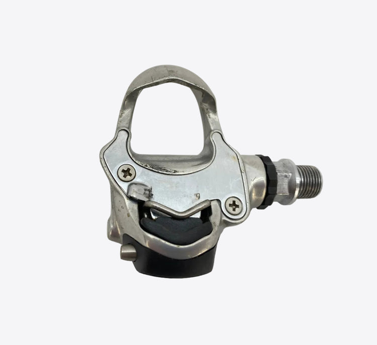 top of the left pedal