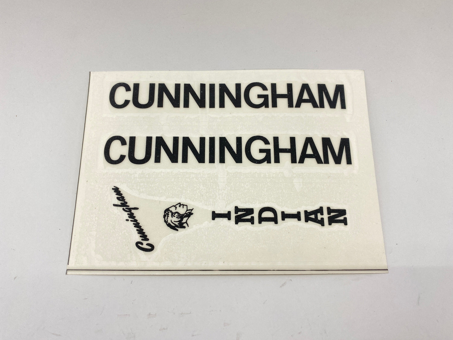 included sticker set