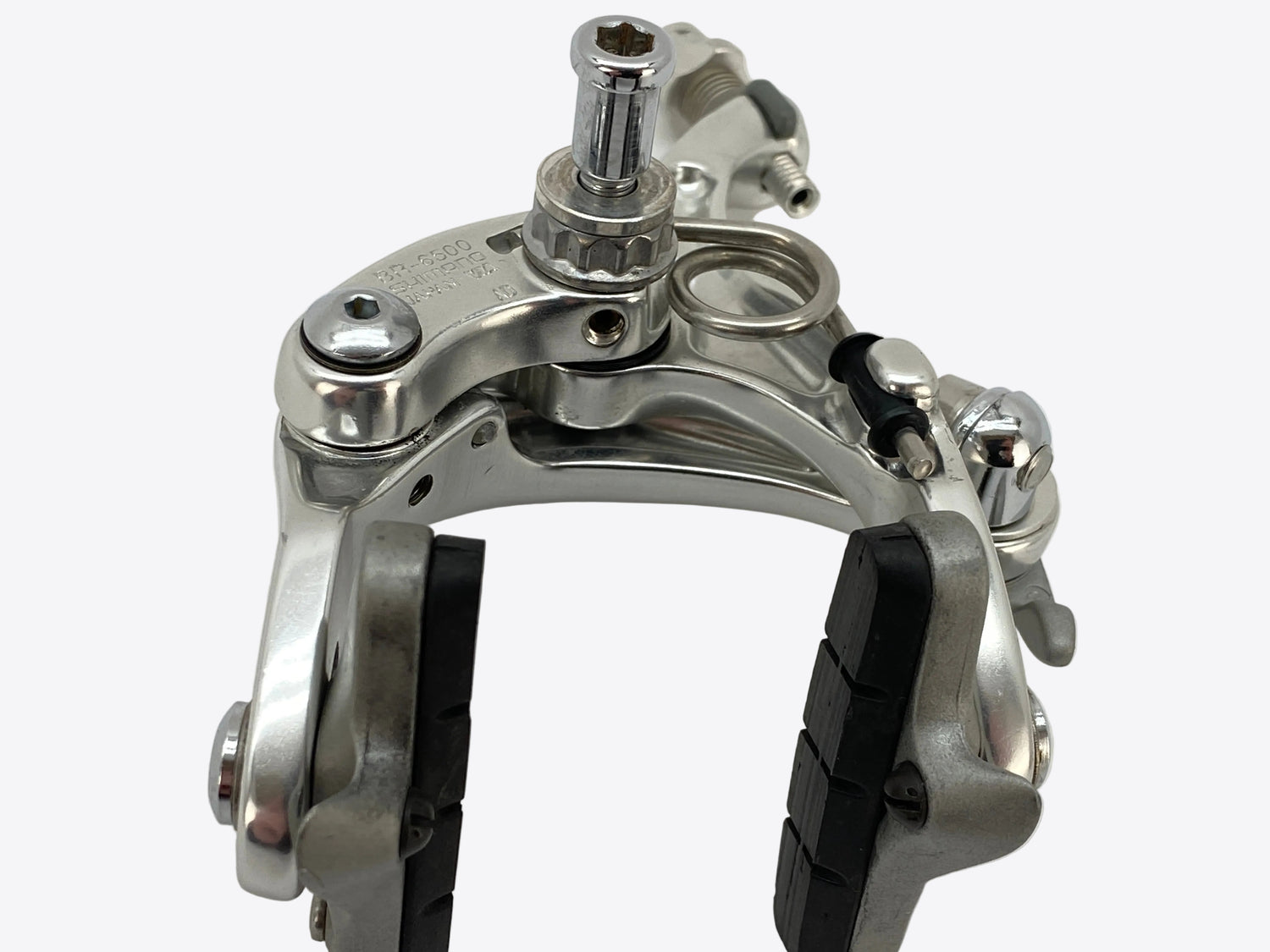 under side view of the rear brake
