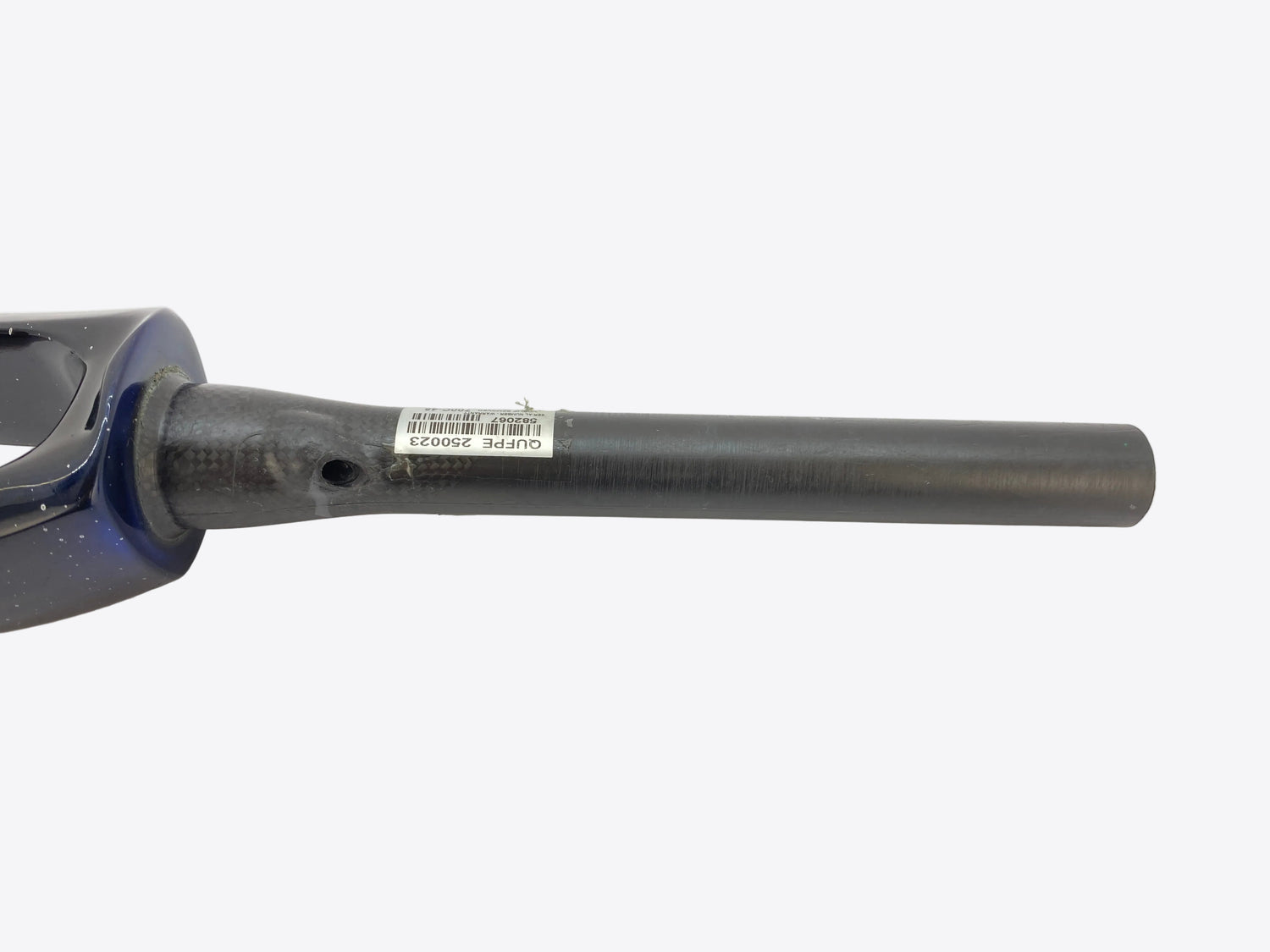 view of the steering tube