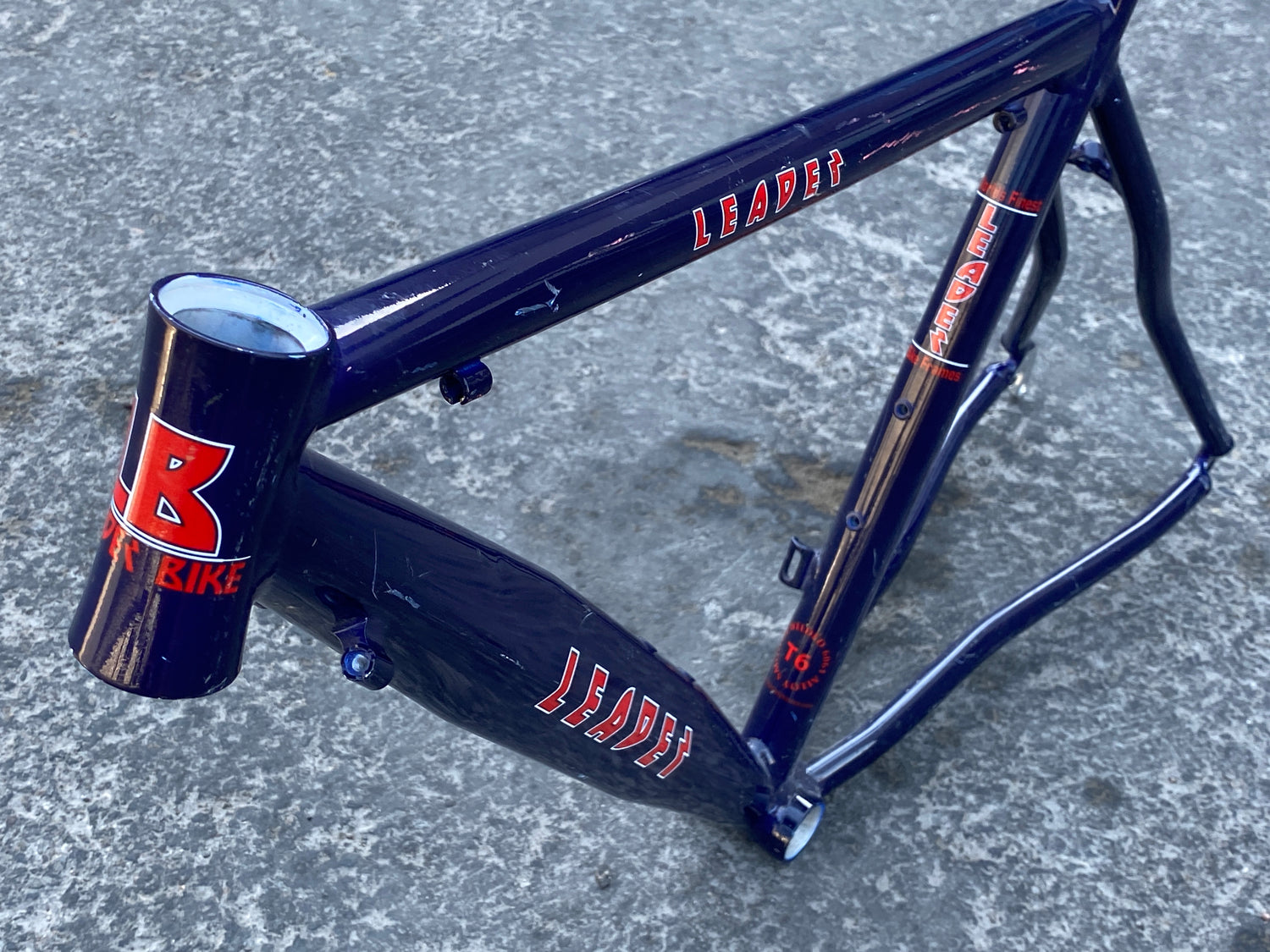 leader fahrradrahmen Leader LD716R Aluminum Aero Road Frame 50cm