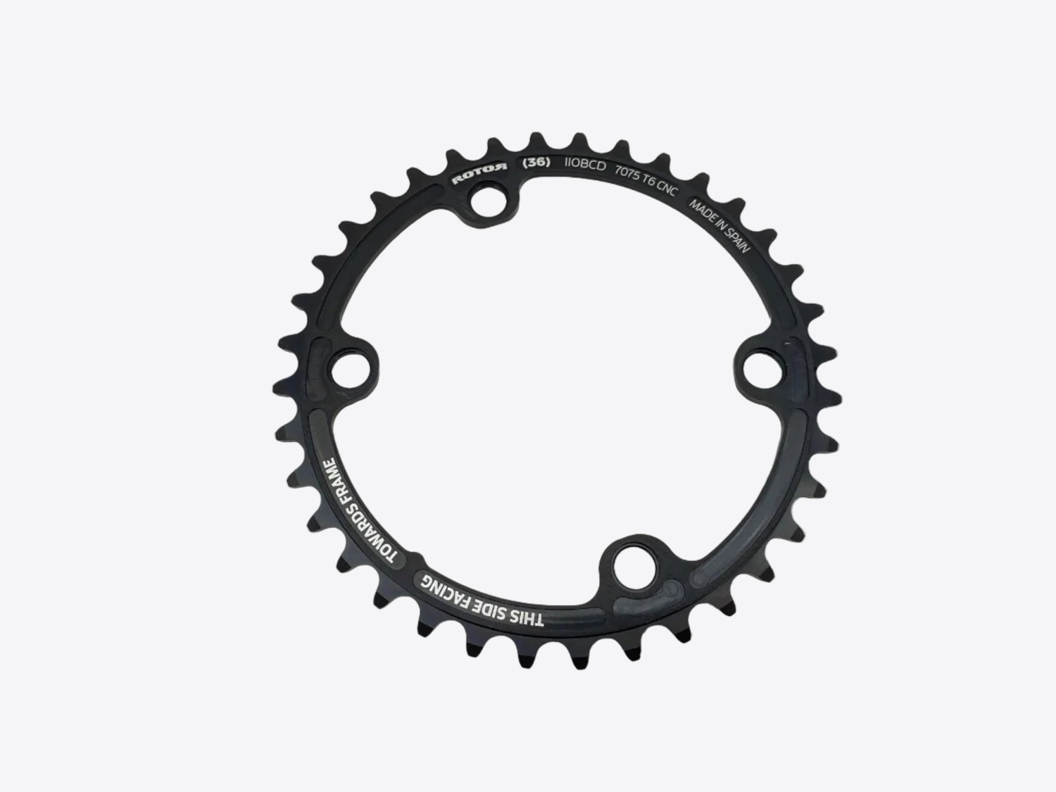 main view of the chainring