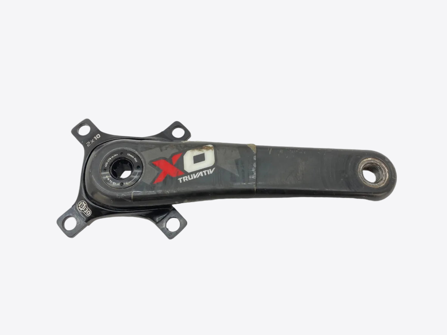 main view of the crank arm
