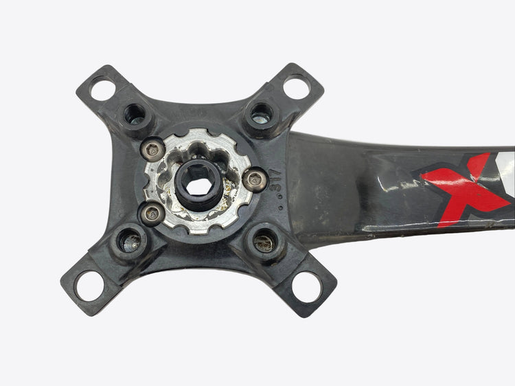 close up of the spindle interface