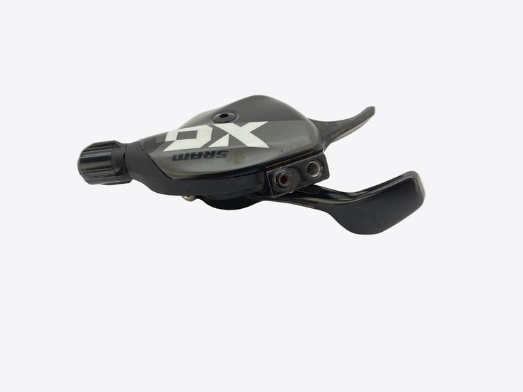 rear view of the derailleur