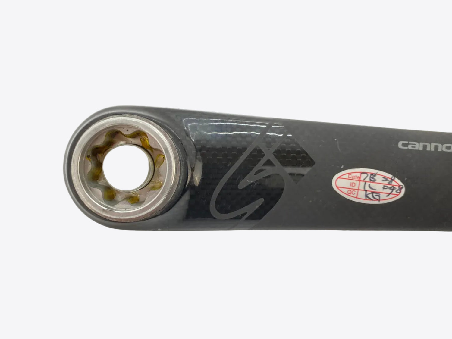 close up of the spindle interface