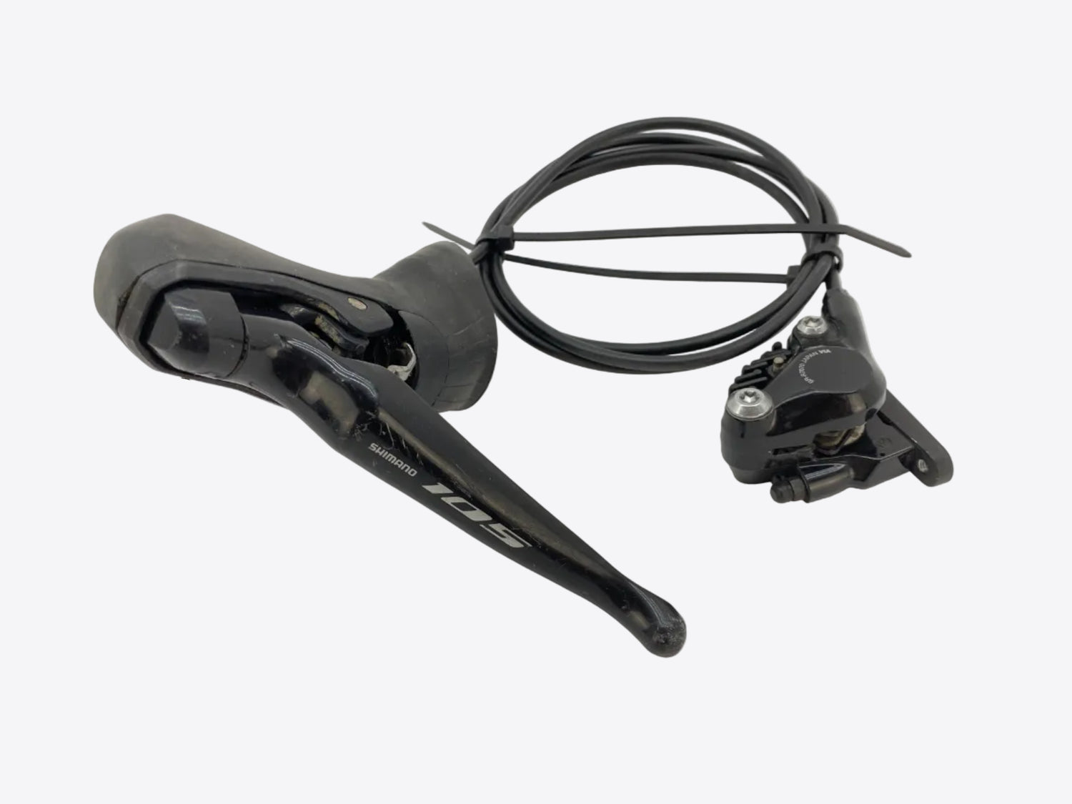left side view of the lever