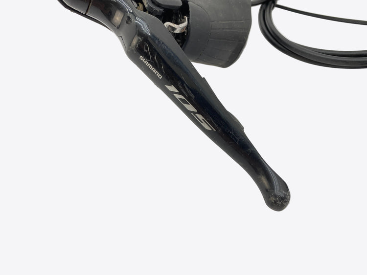 front view of the lever