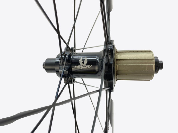 close up of the rear hub