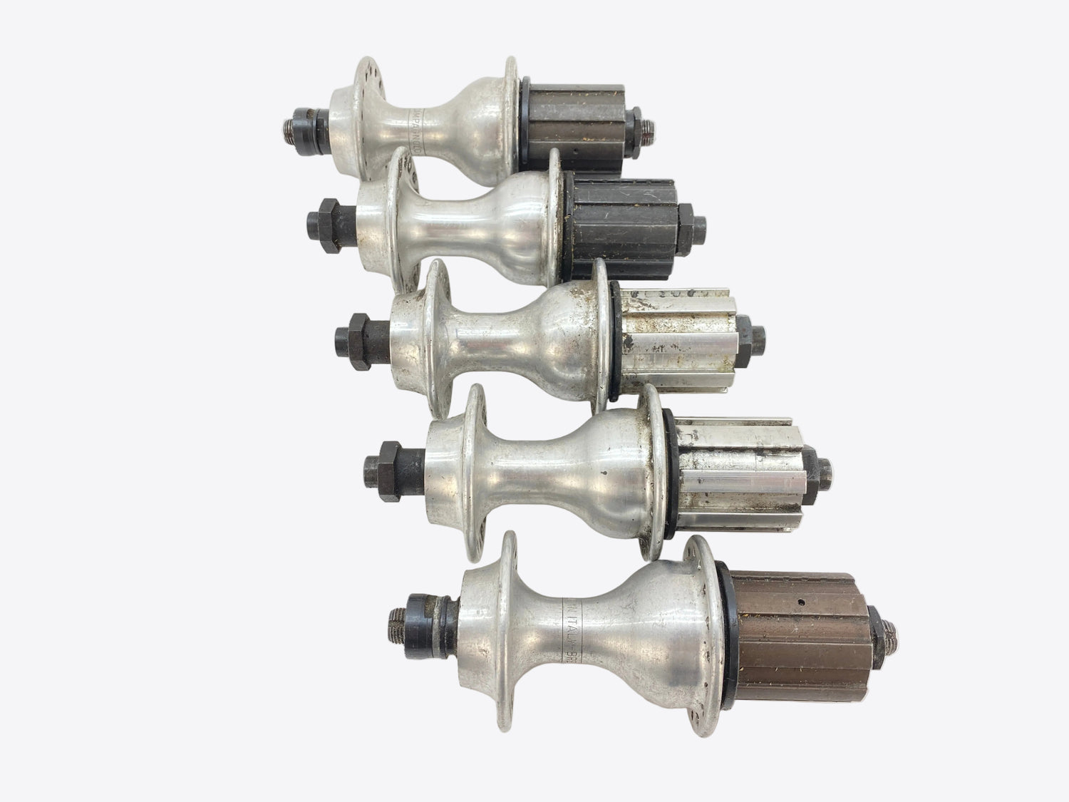 view of the rear hubs