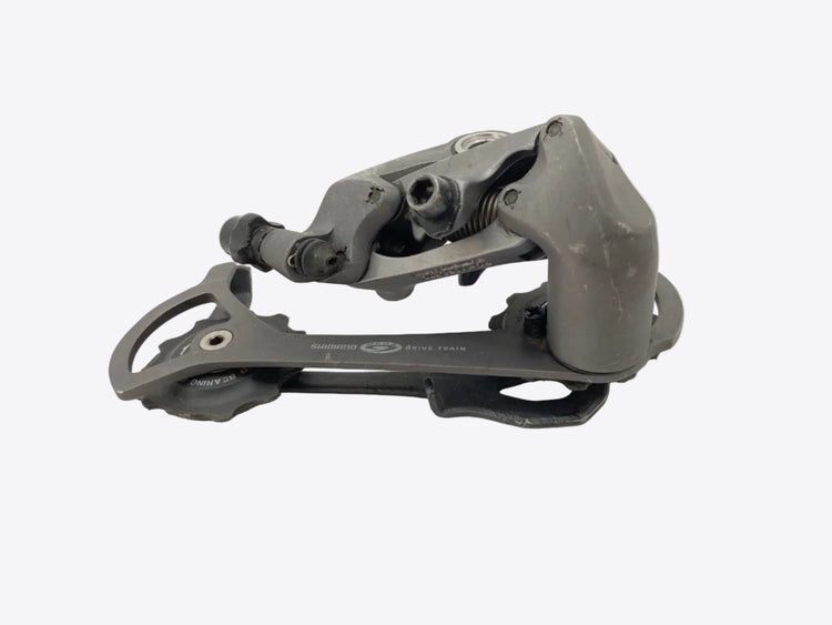 underside view of the derailleur