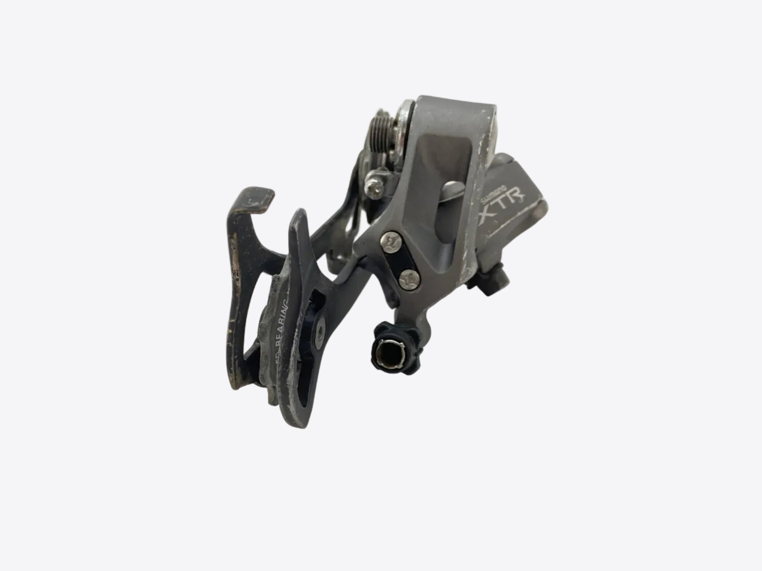 rear view of the derailleur