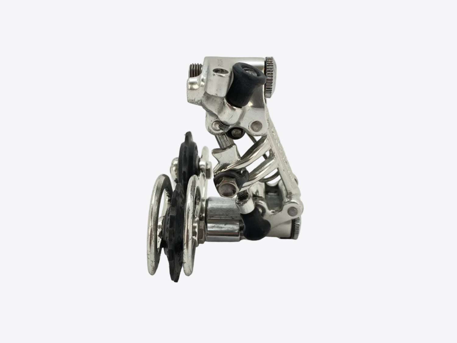 rear view of the derailleur